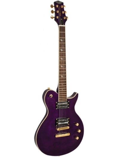 GUITARRA PHOENIX MYRBEN TOP PRS VIOLETA LPV-8 TPK