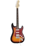 GUITARRA PHOENIX STRATO CANHOTA POWER HSS SUNB STH3TSLH