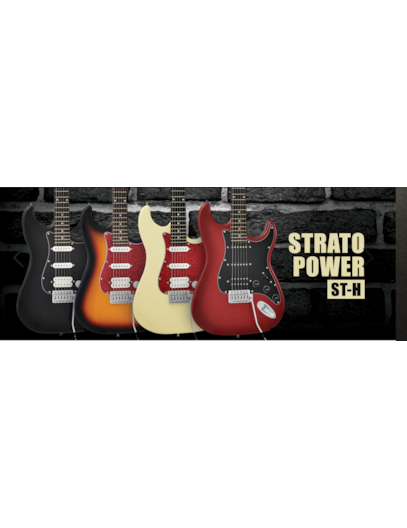 GUITARRA PHOENIX STRATO POWER HSS VERMELHA STHMRD