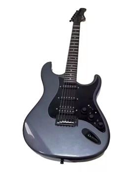 Guitarra Tagima Sixmart C/ Reverb Delay Overdrive Distortion Cor Cinza Orientação Da Mão Destro