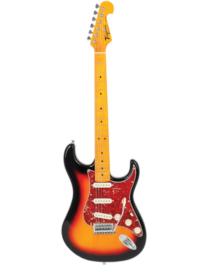 GUITARRA TAGIMA STRATO VINTAGE WOODSTOCK TG530 SSS SUNBURST