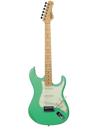 GUITARRA TAGIMA STRATO VINTAGE WOODSTOCK TG530 SSS VERDE SURF