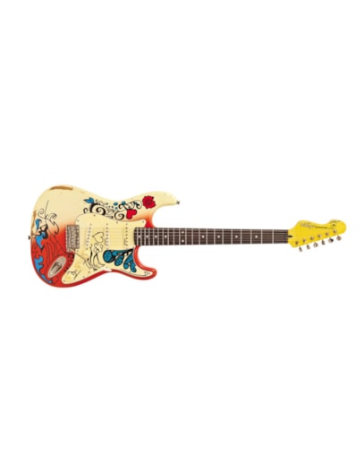 GUITARRA VINTAGE STRATO SUMMER LOVE V6 MRHDX USA