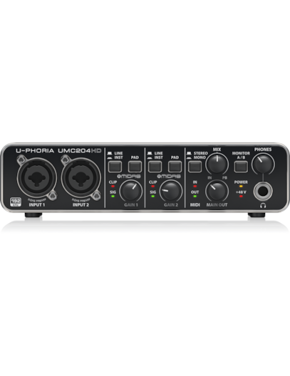 INTERFACE BEHRINGER DE AUDIO UMC204HD 8749