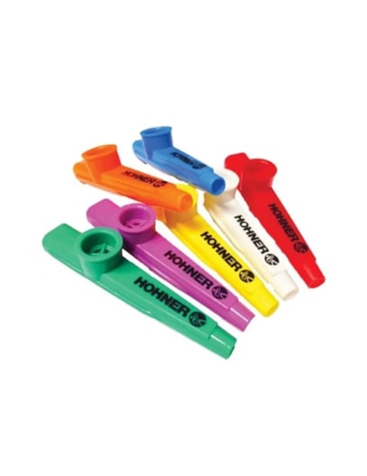 KAZOO C/CORNETA CORES DIVERSAS