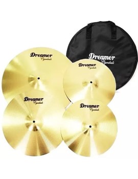 Kit Cymbal Dreamer Kcy02 (2x14 , 1x16 ,1x20 +bag)