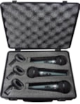KIT DE MICROFONE MXT DINAMICO PRO BTM58A KIT C/3