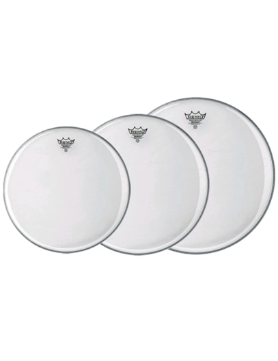 KIT DE PELE REMO 10"12"14"EMPEROR TRANSPARENTE PP0982 10468