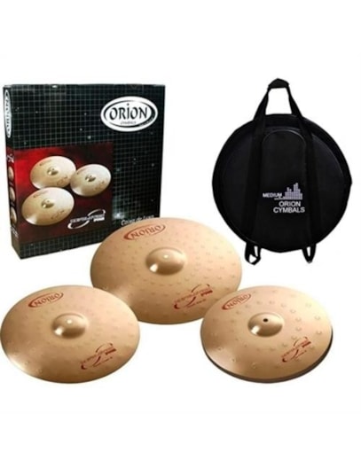 KIT DE PRATOS ORION REVOLUTION PRO 14"16"20 C/BAG RP70