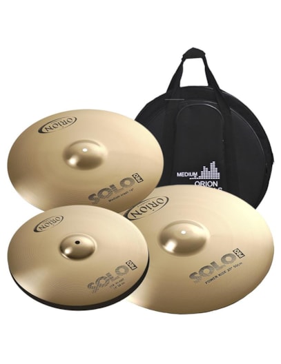 KIT DE PRATOS ORION SOLO PRO HOT PAPER 14" 16" 20" PR70