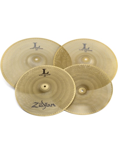 KIT DE PRATOS ZILDJIAN LOW VOLUME- LV468- 14HH- 16" 18" 10560715