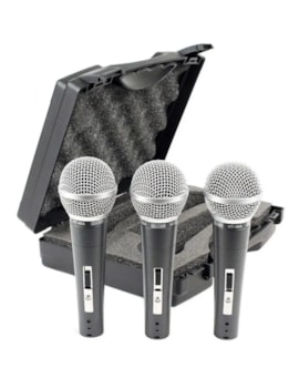 KIT MICROFONE CSR TRIO HT48A 1090 KIT MICROFONE CSR TRIO HT48A 1090