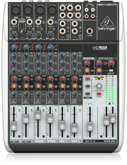 MESA DE SOM BEHRINGER 12C XENIX USB Q1204USB 7393