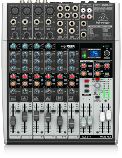 MESA DE SOM BEHRINGER 12C XENIX USB X1204USB 2345