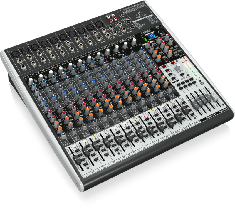 MESA DE SOM BEHRINGER XENYX UFX 1604 FIREWARE USB 6068 - Innova Music