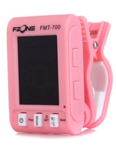 METRONOMO E AFINADOR FZONE FMT700 ROSA