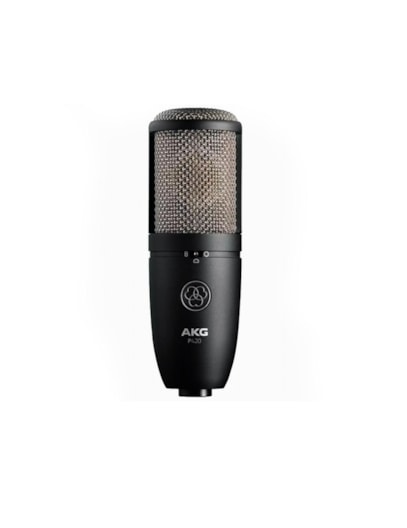 MICROFONE AKG CONDENSADOR PRETO P420 28950405