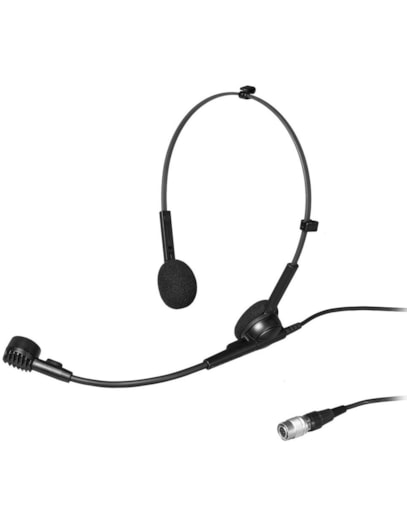 MICROFONE AUDIO TECHNICA S/FIO HEAD SET UHF PRO8HECW ATW701H 0344