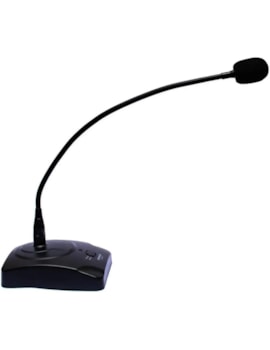 Microfone De Mesa Profissional Gooseneck Mm-100 Soundvoice