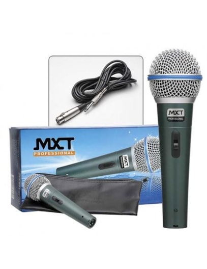 MICROFONE MXT DINAMICO PRO BT 58A