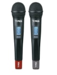 MICROFONE S/ FIO TAGIMA TG-8802 C/ FREQ VARIÁVEL DIG UHF C/ 2 BASTOES