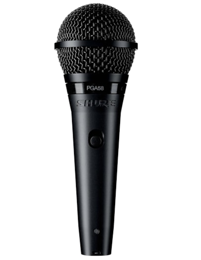 MICROFONE SHURE CARDIOIDE PGA58-LC 27657.1