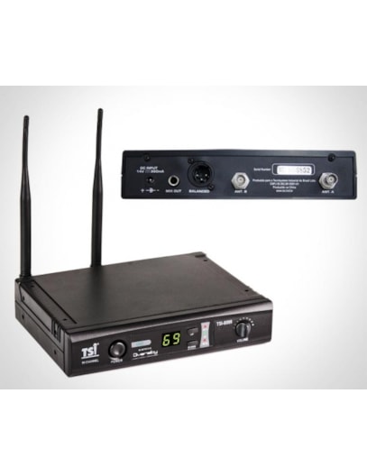 MICROFONE TSI SEM FIO UHF TSI8099