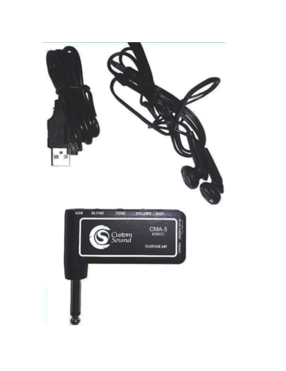 MINI AMPLIFICADOR DE GUITARRA CUSTOM SOUND ACOUSTIC CMA5BK