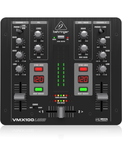 MIXER BEHRINGER VMX100USB PROMIXER 2457