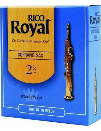 PALHETA RICO ROYAL SAX SOPRANO 2.5 16053