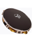 PANDEIRO BRASPAN 12" PELE PRETA TARRAXA GOLD FORMICA PRETA 150-G