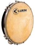 PANDEIRO LUEN 10 TARRAXA DUPLA PELE CABRA FORMICA PRETO 40051PT