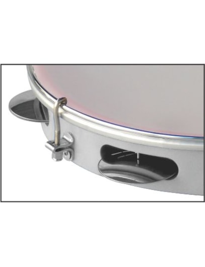 PANDEIRO TORELLI INJETADO PELE LEITOSA 10" TP309