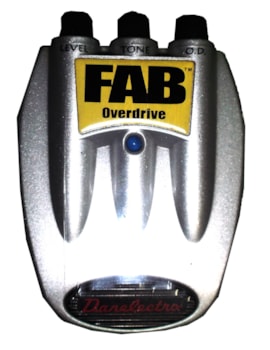 PEDAL DANELECTRO GUITARRA FAB OVERDRIVE USADO