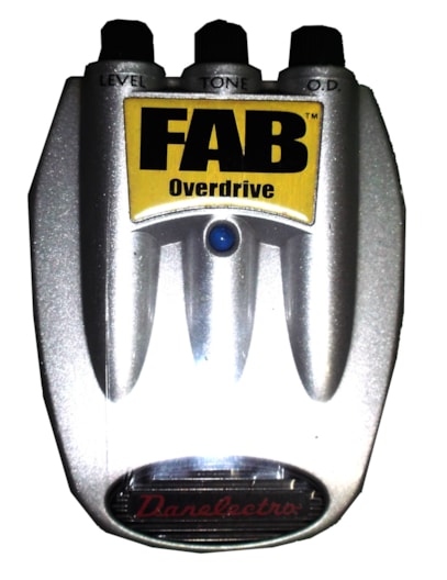 PEDAL DANELECTRO GUITARRA FAB OVERDRIVE USADO