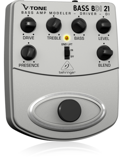 PEDAL DE EFEITO BEHRINGER BAIXO BDI21 VTONE