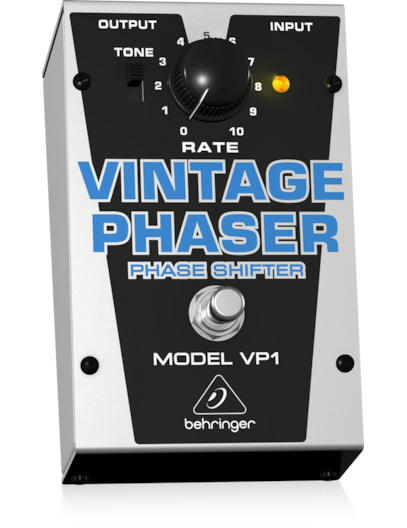 PEDAL DE EFEITO BEHRINGER GUITARRA VINTAGE PHASER VP1 2766