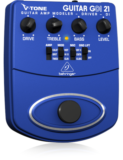 PEDAL DE EFEITO BEHRINGER GUITARRA VTONE GDI21 2365