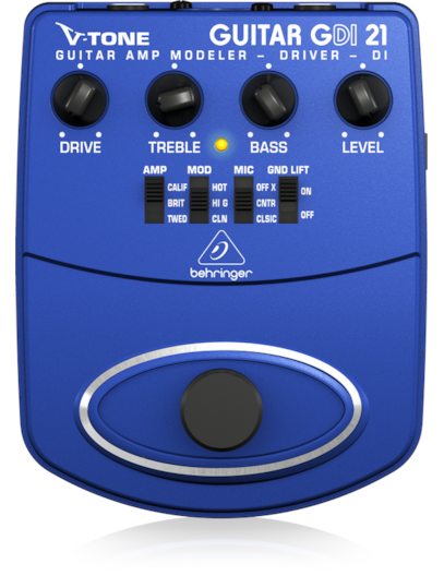 PEDAL DE EFEITO BEHRINGER GUITARRA VTONE GDI21 2365