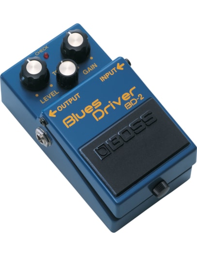 PEDAL DE EFEITO BOSS GUITARRA BLUES DRIVER BD2