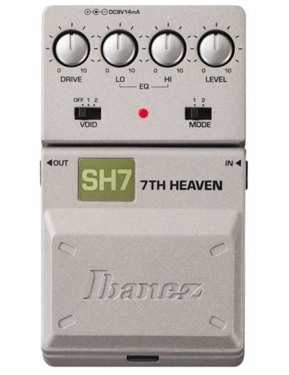 PEDAL DE EFEITO IBANEZ GUITARRA 7TH HEAVEN SH7