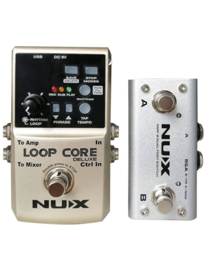 PEDAL DE EFEITO NUX LOOP CORE DELUXE NFA3842