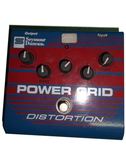 PEDAL DE EFEITO SEYMOR DUNCAN POWER GRID DISTORTION USADO