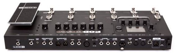 PEDALEIRA LINE 6 GUITARRA POD HD500 - Innova Music