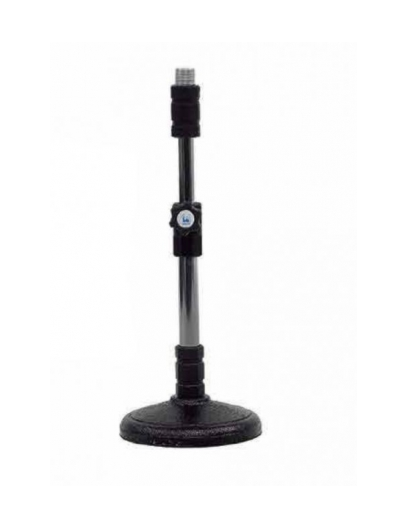 PEDESTAL DE MICROFONE VISAO DE MESA C/TUBO TELESCOPICO PQ PS2