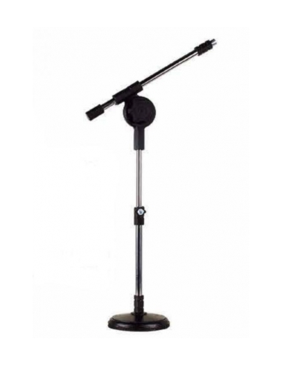 PEDESTAL DE MICROFONE VISAO DE MESA FIXO GIRAFINHA PS3G