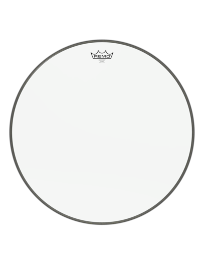 PELE REMO EMPEROR P/BUMBO TRANSPARENTE 20"BB132000 10333