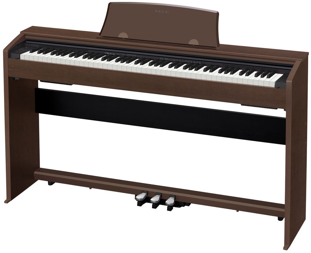 PIANO DIGITAL CASIO PRIVIA MARRON PX770 BN - Innova Music