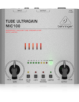 PRE AMPLIFICADOR DE MICROFONE BEHRINGER TUBE ULTRAGAN MIC100 2387
