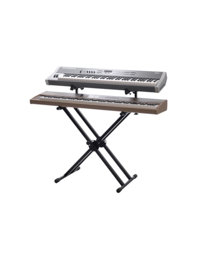 SUPORTE IBOX EM X PARA 2 PIANOS DIGITAIS BX2 4